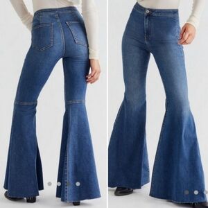 Free People Just Float On Flare Jeans Size 28